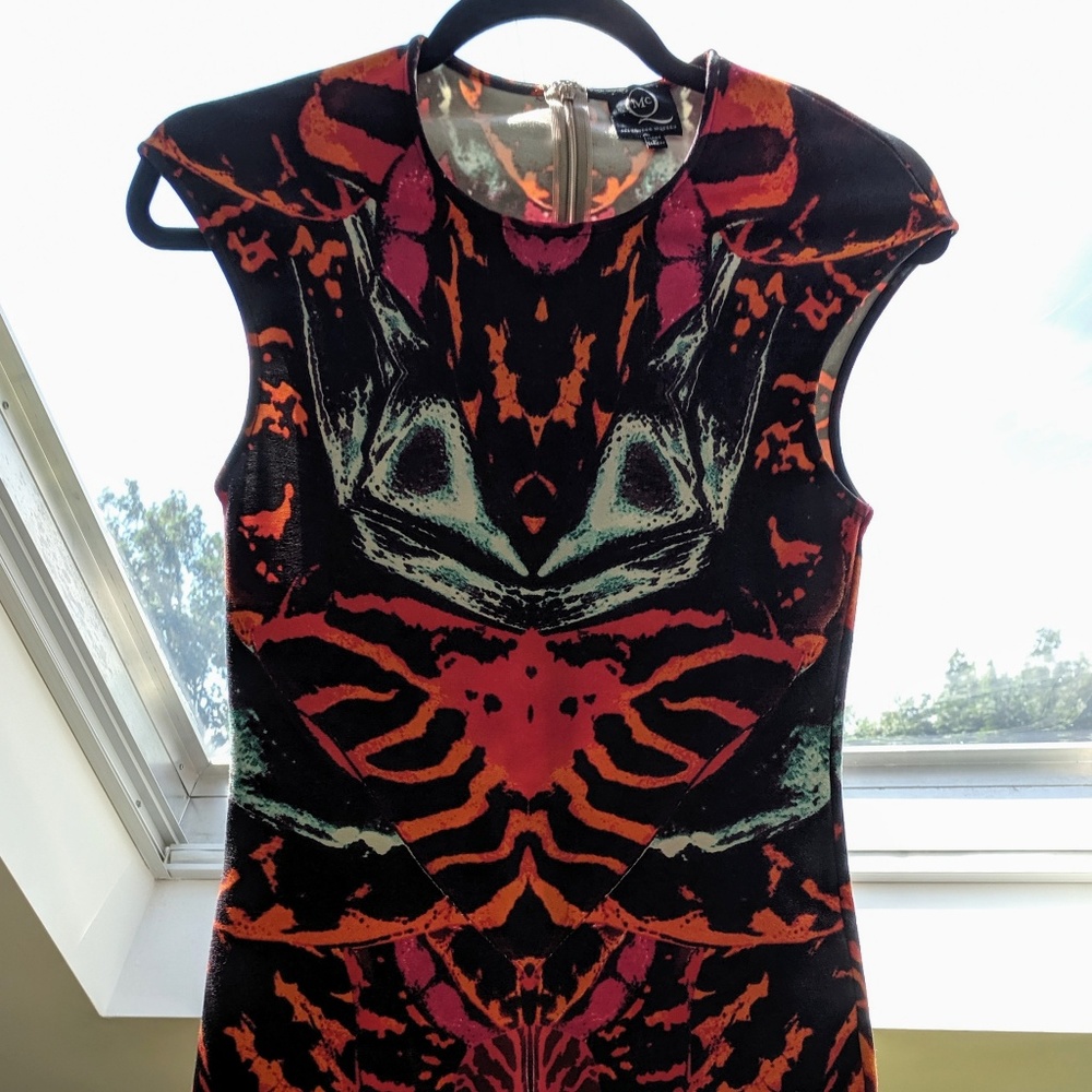 McQ Alexander McQueen Kaleidoscope Dress bodycon S